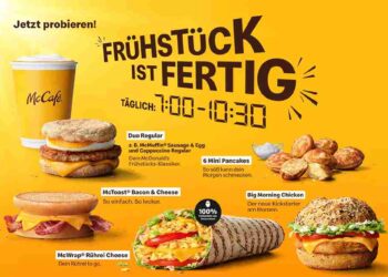 McDonalds Frühstück Preise