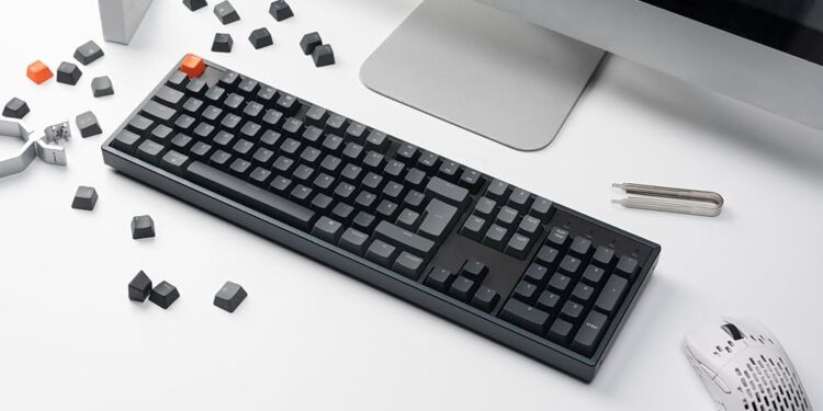 Mechanische Tastatur leise