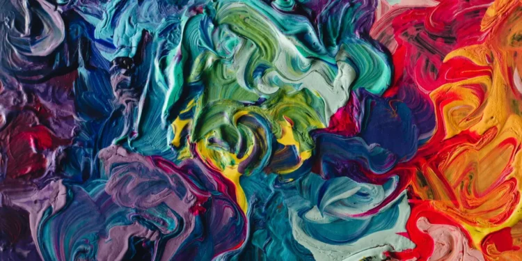 Von der Palette