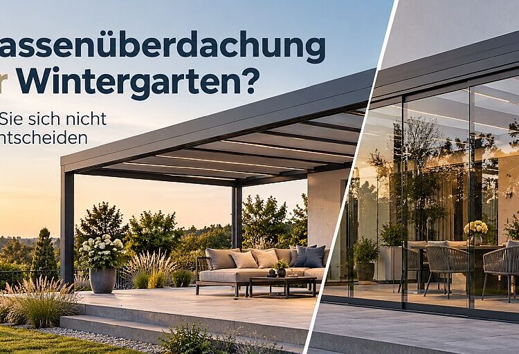 Terrassenüberdachung oder Wintergarten