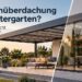Terrassenüberdachung oder Wintergarten